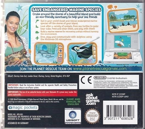 Planet Rescue Ocean Patrol - Nintendo DS - (A Grade) (Genbrug)